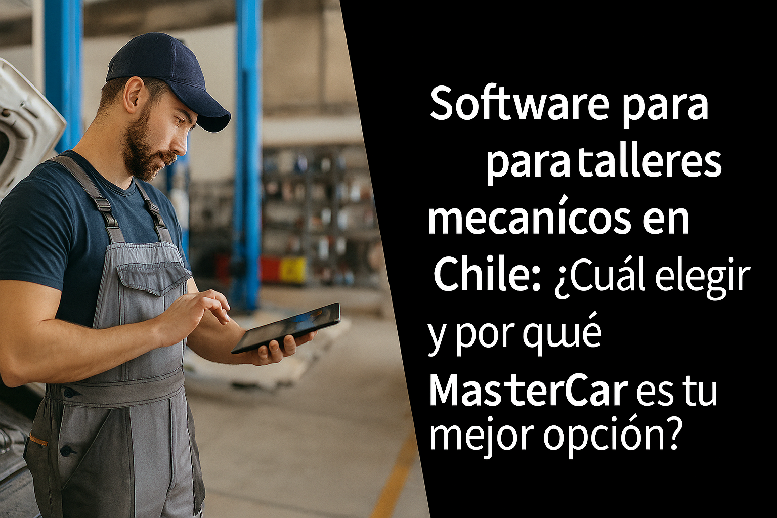 Software para talleres mecánicos en Chile – MasterCar